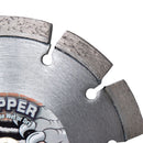 RIPPER PREMIUM Tuck Point Diamond Blades, 1/4” or 3/8” Wide, Sizes 4” thru 8”