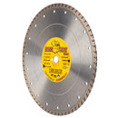 Boss Hog Premium Turbo Diamond Saw Blades, Wet/Dry Cutting for Concrete, Masonry, Stone and More (Sizes 4" to 14")