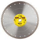 Boss Hog Premium Turbo Diamond Saw Blades, Wet/Dry Cutting for Concrete, Masonry, Stone and More (Sizes 4" to 14")