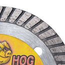 Boss Hog Premium Turbo Diamond Saw Blades, Wet/Dry Cutting for Concrete, Masonry, Stone and More (Sizes 4" to 14")