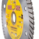 Boss Hog Premium Turbo Diamond Saw Blades, Wet/Dry Cutting for Concrete, Masonry, Stone and More (Sizes 4" to 14")