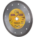 Boss Hog Premium Turbo Diamond Saw Blades, Wet/Dry Cutting for Concrete, Masonry, Stone and More (Sizes 4" to 14")