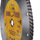 Boss Hog Premium Turbo Diamond Saw Blades, Wet/Dry Cutting for Concrete, Masonry, Stone and More (Sizes 4" to 14")