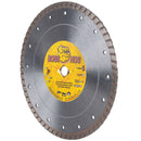 Boss Hog Premium Turbo Diamond Saw Blades, Wet/Dry Cutting for Concrete, Masonry, Stone and More (Sizes 4" to 14")