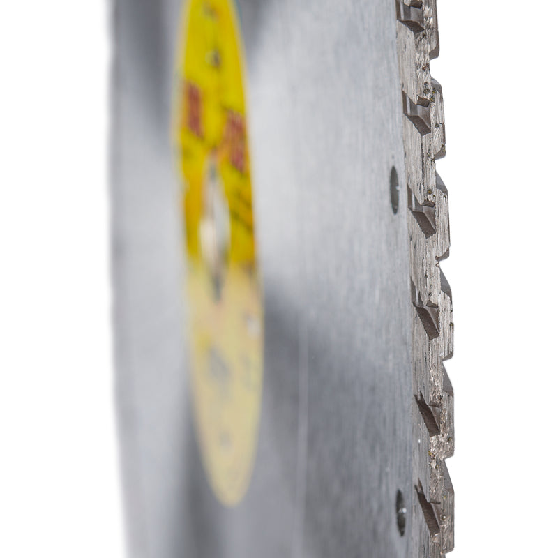BOSS HOG® Turbo Diamond Saw Blades, Wet/Dry, Premium, for Cured Concrete, Masonry, Stone, Size 3-3/8" to 14"