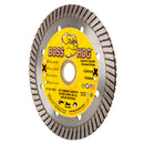 Boss Hog® Standard Turbo Diamond Saw Blades, Wet/Dry Cutting for Concrete, Masonry, Stone and Similar Materials, Sizes 4" thru 14"