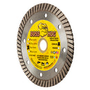 Boss Hog® Standard Turbo Diamond Saw Blades, Wet/Dry Cutting for Concrete, Masonry, Stone and Similar Materials, Sizes 4" thru 14"