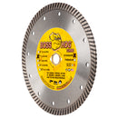 Boss Hog® Standard Turbo Diamond Saw Blades, Wet/Dry Cutting for Concrete, Masonry, Stone and Similar Materials, Sizes 4" thru 14"
