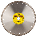 Boss Hog® Standard Turbo Diamond Saw Blades, Wet/Dry Cutting for Concrete, Masonry, Stone and Similar Materials, Sizes 4" thru 14"