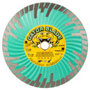 Gator Plus Turbo Blade with Side Diamonds for Cutting Concrete, Masonry, Stone and Similar Materials, Size 4-1/2" & 7"