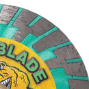 Gator Plus Turbo Blade with Side Diamonds for Cutting Concrete, Masonry, Stone and Similar Materials, Size 4-1/2" & 7"