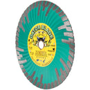 Gator Plus Turbo Blade with Side Diamonds for Cutting Concrete, Masonry, Stone and Similar Materials, Size 4-1/2" & 7"