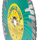 Gator Plus Turbo Blade with Side Diamonds for Cutting Concrete, Masonry, Stone and Similar Materials, Size 4-1/2" & 7"