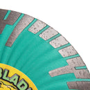 Gator Plus Turbo Blade with Side Diamonds for Cutting Concrete, Masonry, Stone and Similar Materials, Size 4-1/2" & 7"