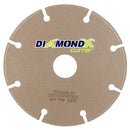 DiamondX Slim-Cut Metal Cutting Diamond Blades (Sizes 4-1/2" to 9")