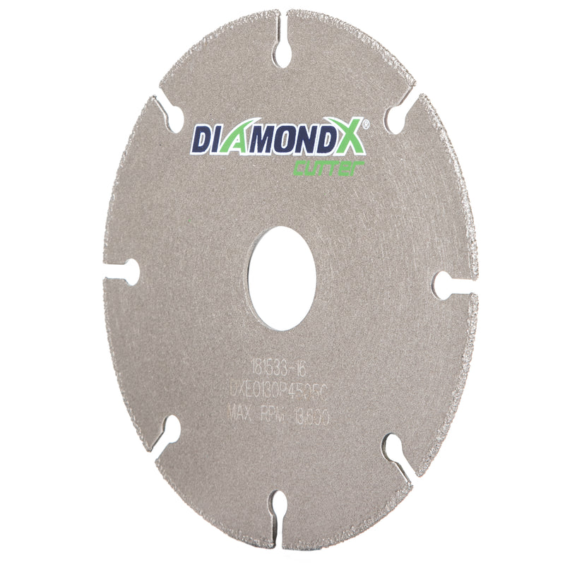 DiamondX Slim-Cut Metal Cutting Diamond Blades (Sizes 4-1/2" to 9")