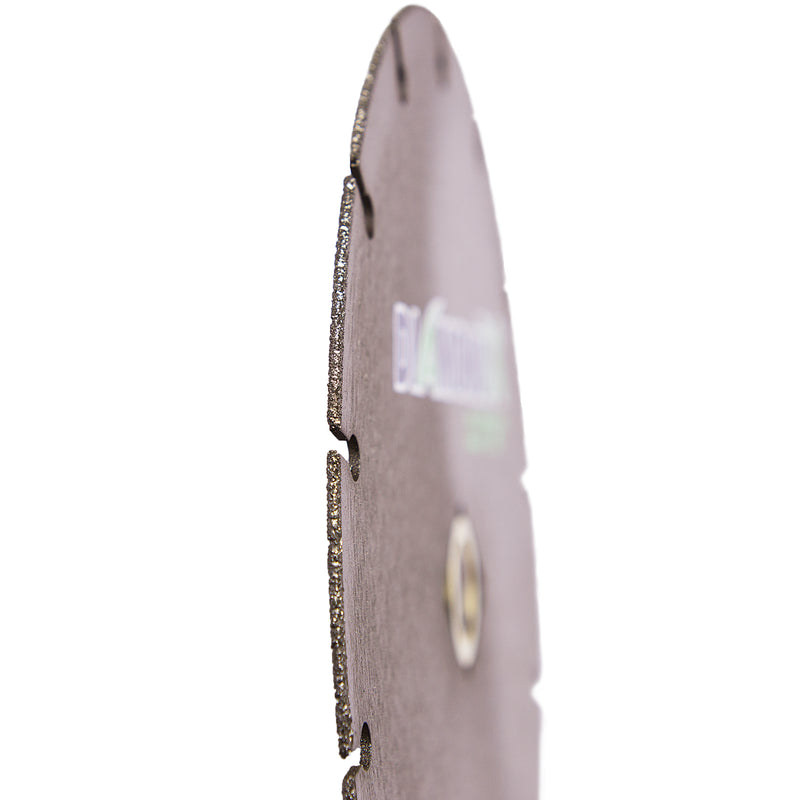 DiamondX Slim-Cut Metal Cutting Diamond Blades (Sizes 4-1/2" to 9")