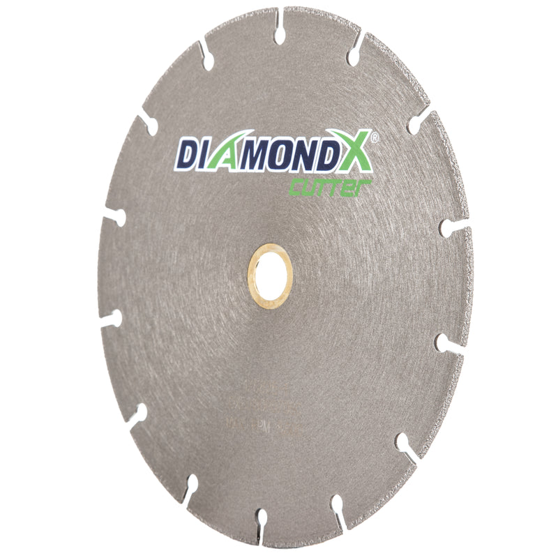 DiamondX Slim-Cut Metal Cutting Diamond Blades (Sizes 4-1/2" to 9")