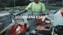 Husqvarna K 540i 10.5" Cordless Saw with Battery, Charger and Diamond Blade