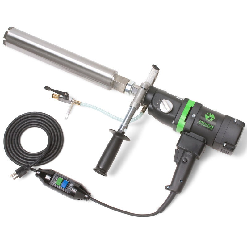 Eibenstock END 130/3.2 PO 3-Speed Wet Drill, use Hand-Held or Rig-Mounted (Holes up to 6")