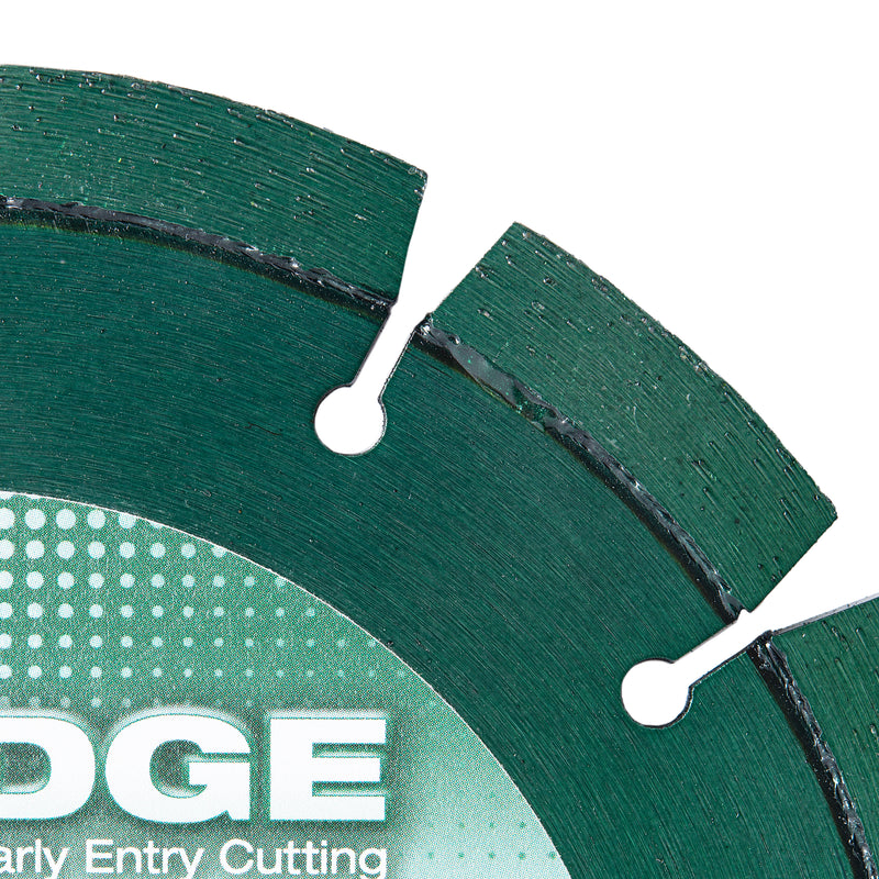 EZ Edge Diamond Blades for Soff-Cut Saws, Medium-Soft Bond for Cutting Hard Aggregate and Non-Abrasive Sand, Sizes 6-3/8" - 13-1/2"
