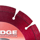 EZ Edge Diamond Blades for Soff-Cut Saws, Medium Bond for Cutting Med to Hard Concrete and Medium-Abrasive Sand, Sizes 5" thru 13-1/2"