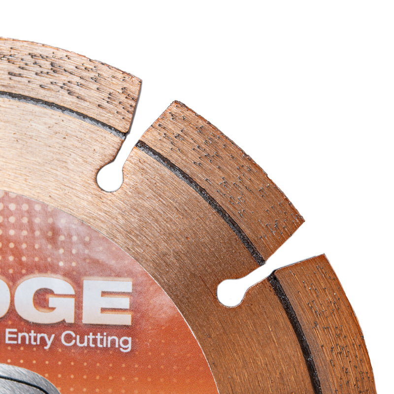 EZ Edge Diamond Blades for Soff-Cut Saws, Med-Hard Bond for Cutting Medium Aggregate and Med-Abrasive Sand, Sizes 6-3/8" - 13-1/2"