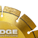 EZ Edge Diamond Blades for Soff-Cut Saws, Hard Bond for Cutting Medium-Soft Aggregate and Abrasive Sand, Sizes 6-3/8" thru 13-1/2"