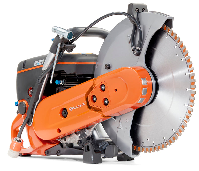 Husqvarna K 770 14" Cut-Off Saw with 2 - Cougar Diamond Blades and 6 Bottles of Oil