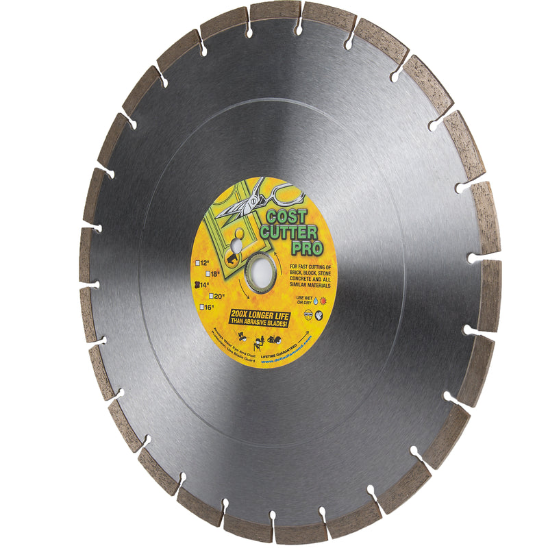 Cost Cutter Segmented Standard Diamond Saw Blade Concrete Masonry cost-cutter-segmented-standard-diamond-saw-blade-concrete-masonry