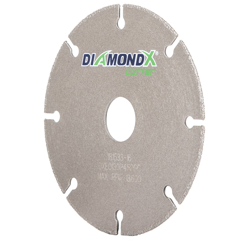 DiamondX Slim-Cut Metal Cutting Diamond Blades (Sizes 4-1/2" to 7")