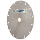 DiamondX Slim-Cut Metal Cutting Diamond Blades (Sizes 4-1/2" to 9")