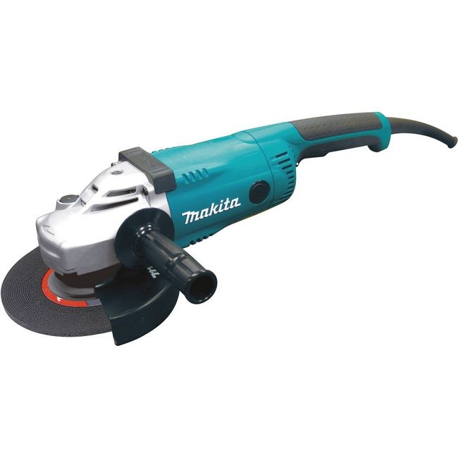 Makita 7" Angle Grinder with 15AMP Motor Delivers 6,600 RPM